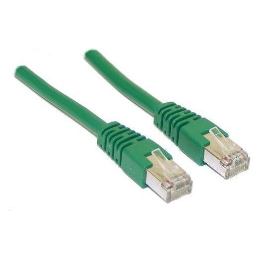 Goobay CAT 6 Patchkabel, S/FTP (PiMF), Grün, 7.5 m (S/FTP, CAT6, 7.50 m) (68293)