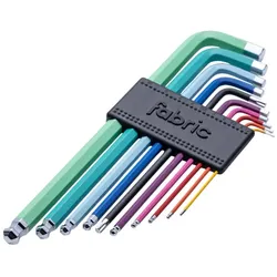 FABRIC Winkelschlüsselsatz Hex Key Set | 10-teilig