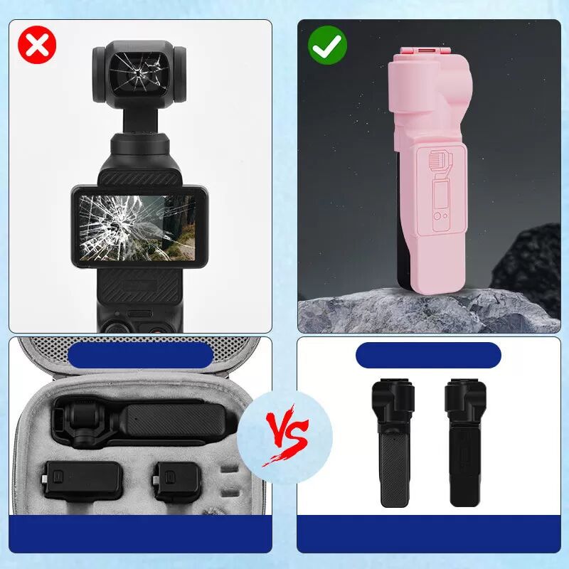 INF Lentille de protection et cache écran pour DJI Osmo Pocket 3 Le noir