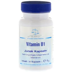 Vitamin B1 3 mg Junek Kapseln 30 St
