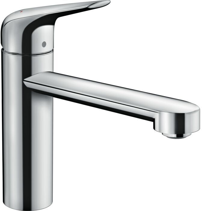 Hansgrohe Focus M42 Küchenarmatur 120 1jet 71805000 schwenkbarer Auslauf 360°, chrom