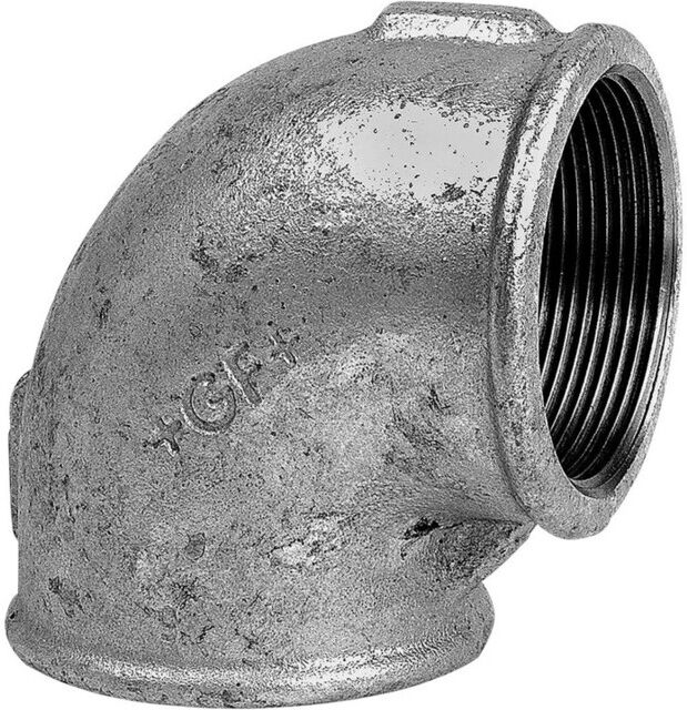 Grundfos Accessoires pour pompe eaux usées/sales Coude 90° RP1_1/2 1.4401 (91076759)