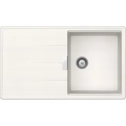 Schock Unterbau-Einbauspüle Tia D-100 U Polaris inkl. Funktionsschalenset und Multifunktionaler Träger