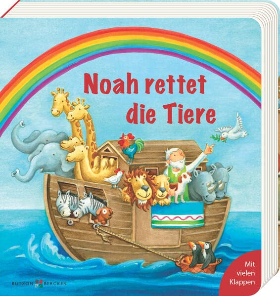 Eva Gerstle - Noah rettet die Tiere (Pappbilderbücher mit Türchen) - Preis vom 11.10.2026 03:10:56 h