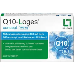 Q10-LOGES concept 100 mg Kapseln 60 St