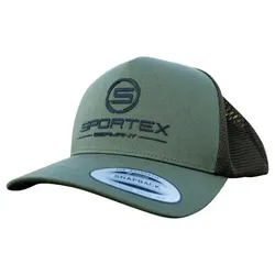 Sportex Snapback Trucker Cap (Olive)