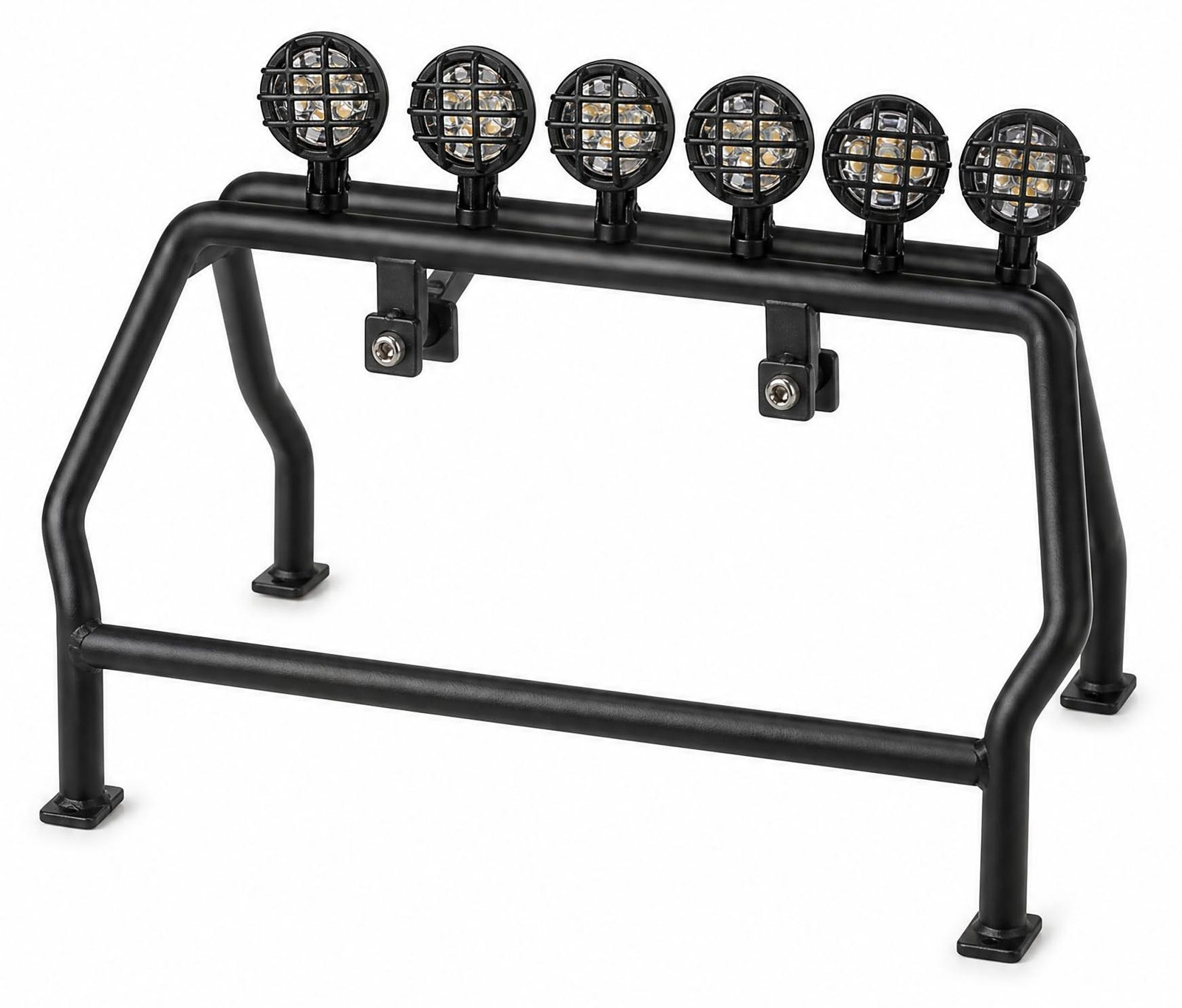 Selius 1/10 RC Trailer Rolkooi met 6 LED Licht voor RC Auto Accessoires
