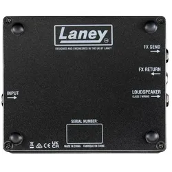 Laney Gitarren-Verstärker Iron Heart Foundry Loudpedal mit XLR-Kabel (Gitarre), Effektpedal, Schwarz