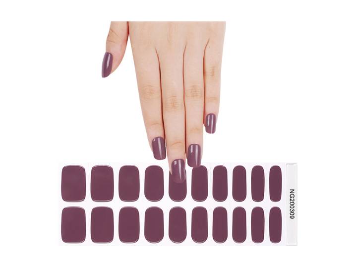 MEOMAGIC- 14-138 Autocollants gels pour ongles - 20 pièces