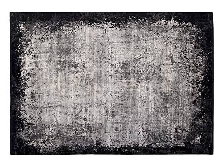 WK Wohnen Fellini Teppich Border 407 dk.grau 140 x 200 cm