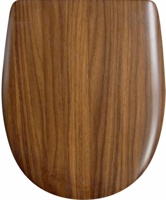 Haro WC-Sitz 950-1155 Walnuss matt, mit Deckel