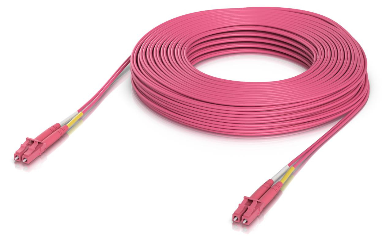 Ubiquiti OM4 Duplex LC UPC Fiber Patch Cable 30m