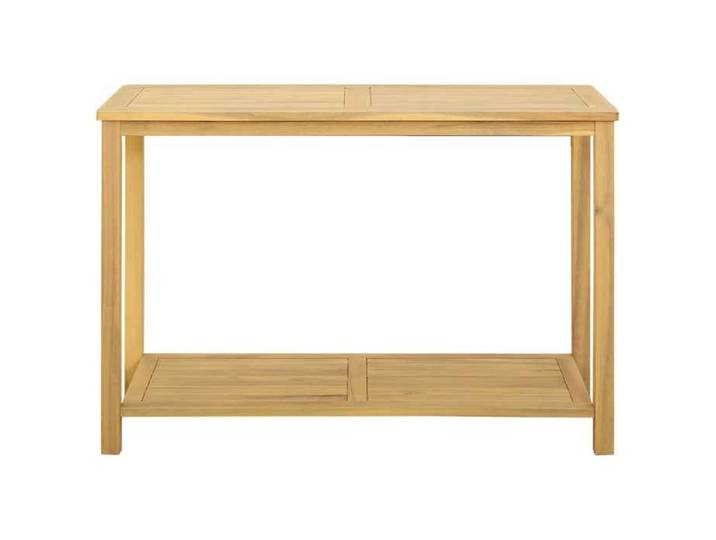 Meuble de jardin - Marron - Table console de jardin Acacia clair 110x40x75 cm_13719