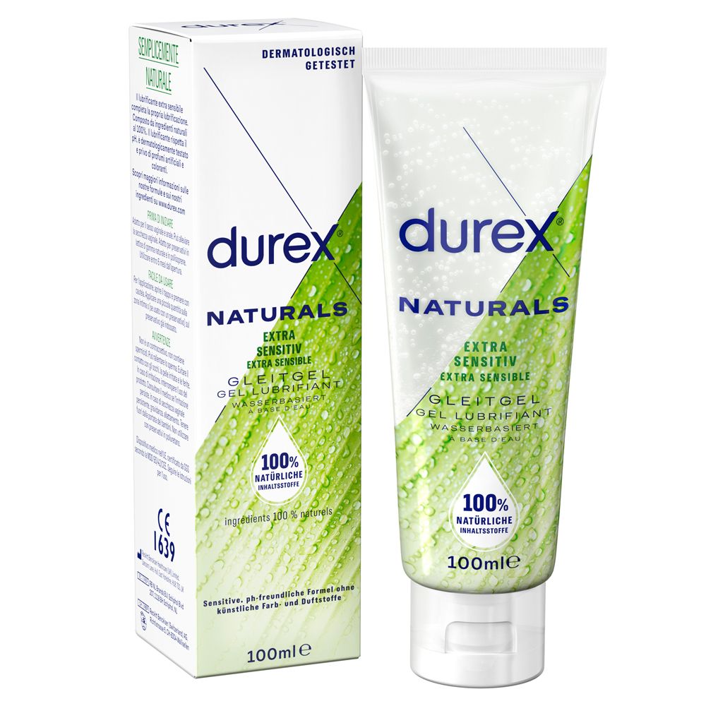 Durex naturals Gleitgel extra sensitive 100 ml Gel