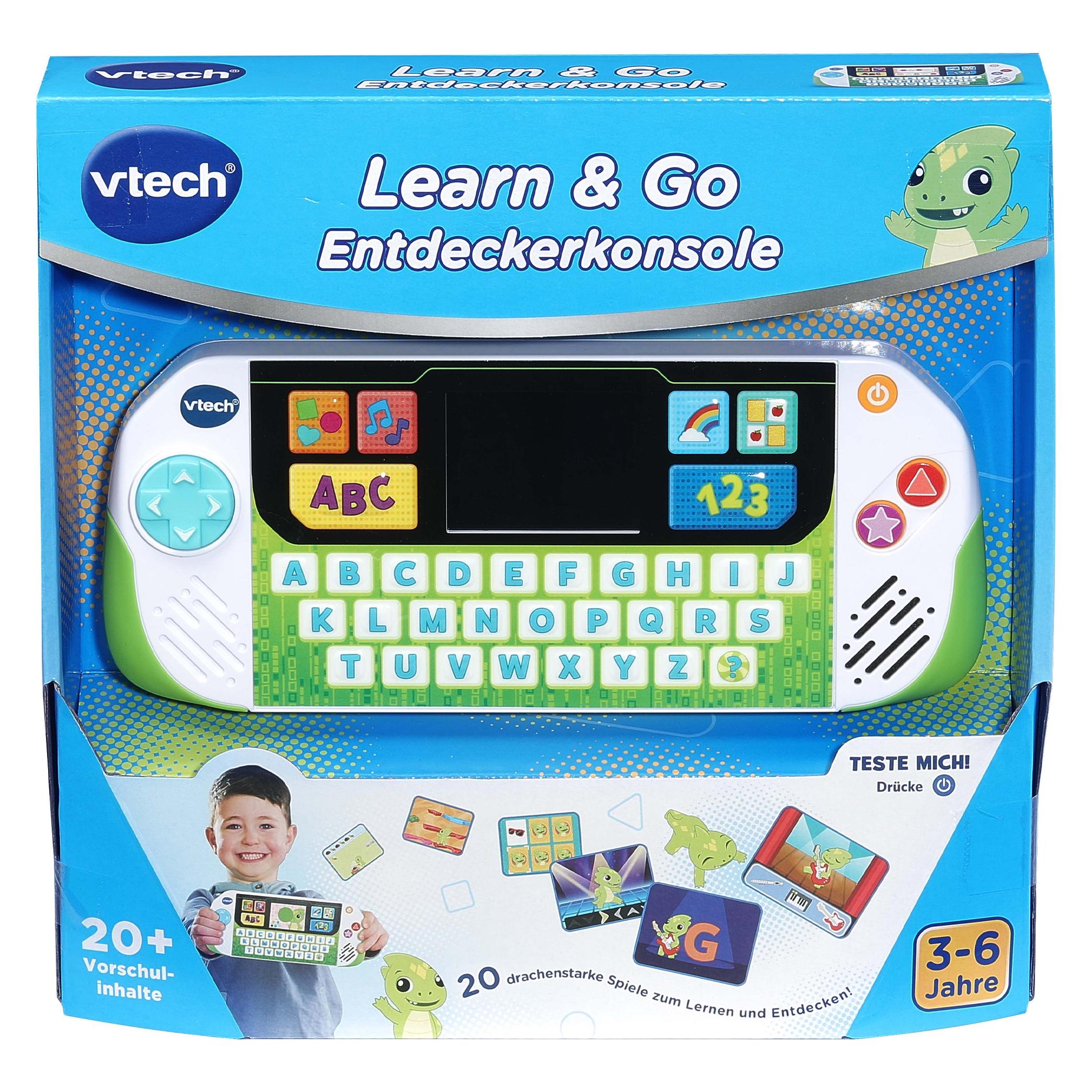 VTech Learn & Go Entdeckerkonsole (Deutsch, 3 - 6 Jahre) (80-623604)