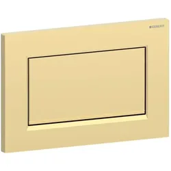 Geberit Sigma 10 Square Betätigungsplatte 115893451 vergoldet, für Spül-Stopp-Spülung