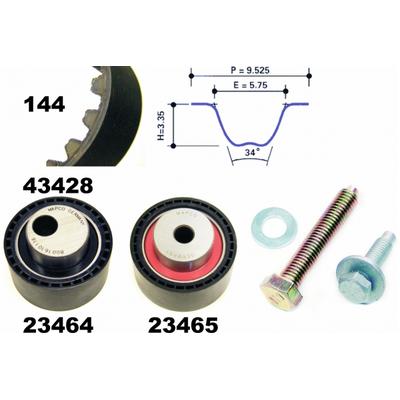 MAPCO Zahnriemensatz 23428 für Ford GM Citroën Peugeot LANCIA Fiat MAZDA Suzuki