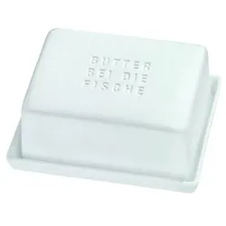 Butterdose BUTTER FÜR DIE... (LBH 15x11,80x7,10 cm) - LBH 15x11,80x7,10 cm
