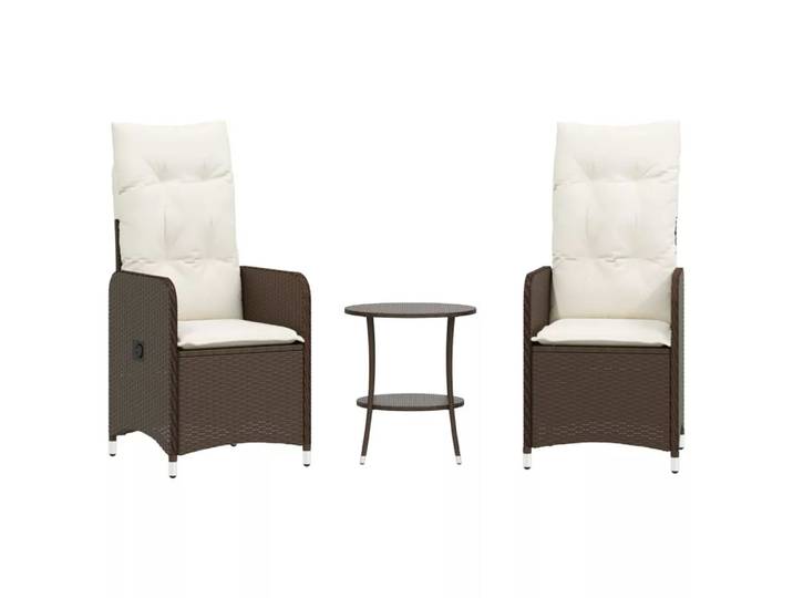 VidaXL - Outdoor relaxsessel poly-rattan, One Size, Braun