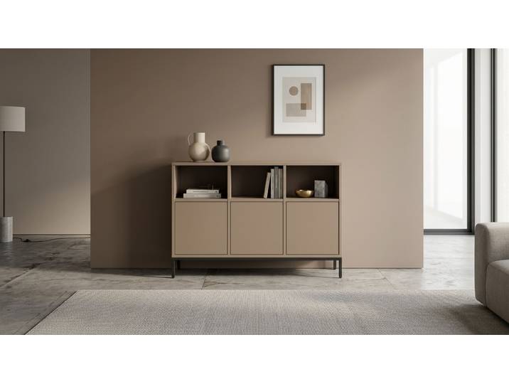Sideboard in Kaschmir planen MDF Lackiert
