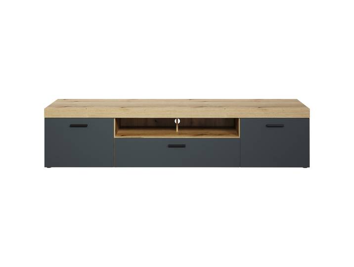 TV-Möbel Henderson eiche Holzwerkstoff B 230 cm