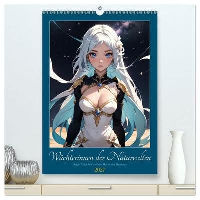 Wächterinnen der Naturwelten (hochwertiger Premium Wandkalender 2027 DIN A2 hoch), Kunstdruck in Hochglanz