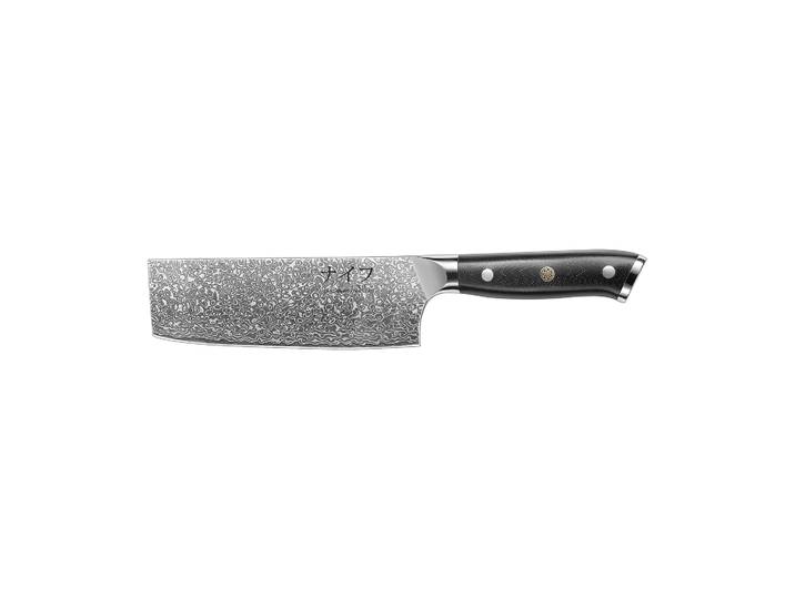 Hâws Couteau à légumes Damascus By Hâws 30 cm Noir-acier inoxydable