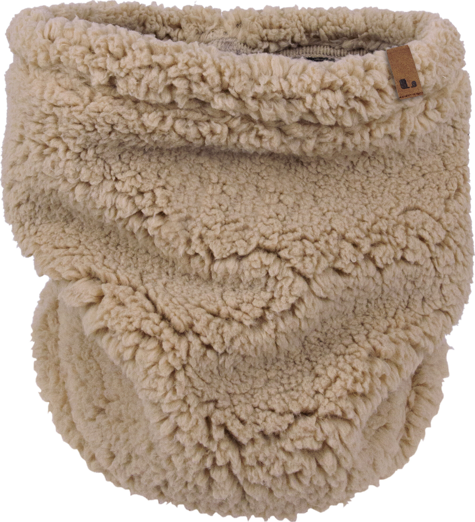 Lindberg Kids' Snuggle Neck Warmer Sport Beige One Size