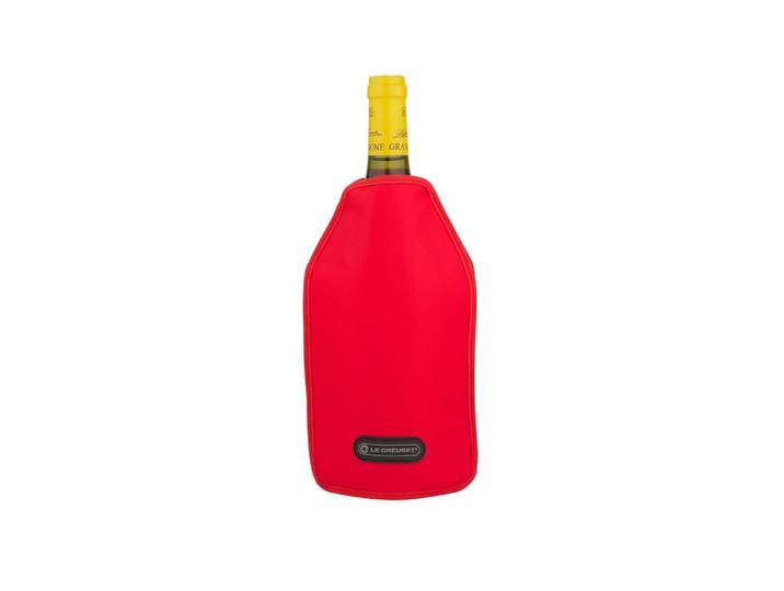 Wein- und Sektkühler LE CREUSET WA-126 , rot, H:22,5cm, Kunststoff, Eiskübel, Wein- und Sektkühler