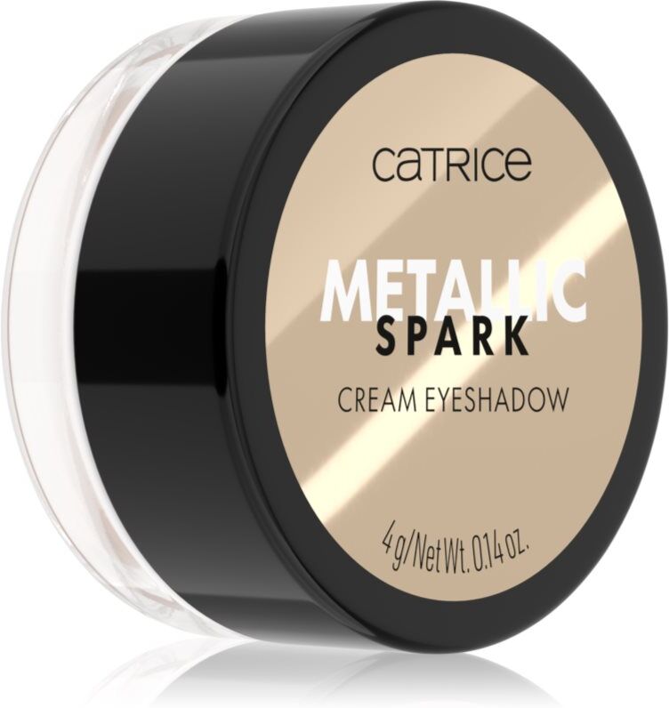 Catrice Metallic Spark creamy eyeshadow for luminous shine shade 010 Champagne Chic 4 g