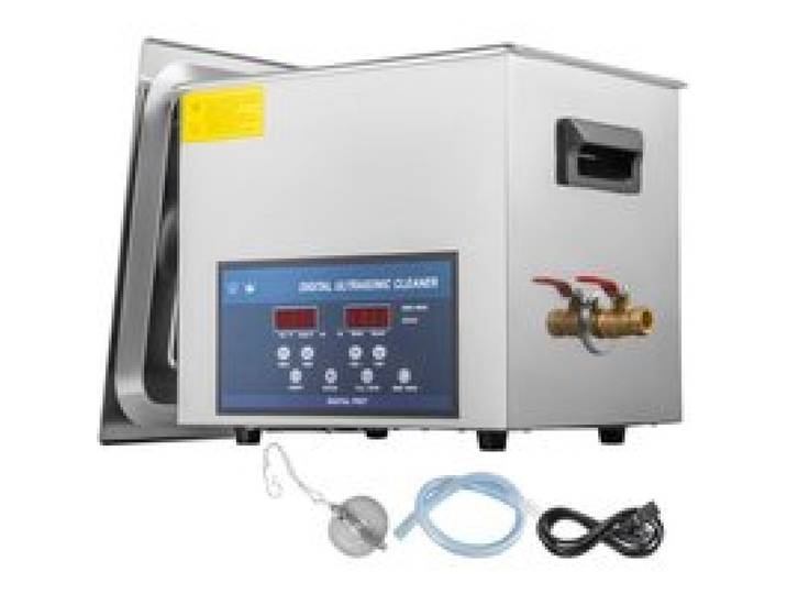 Nettoyeur à Ultrasons-Duoku-10 L-Double Fréquence 28/40KHz avec Chauffage pour Bijoux Lunettes Bagues
