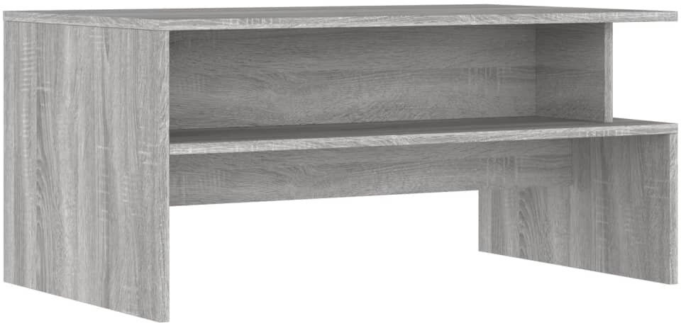 Metro Aveah Frame Coffee Table with Storage Grey Sonoma