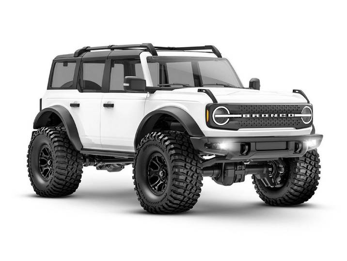 Traxxas RC-Auto Traxxas TRX-4M Ford Bronco 1:18 RTR 4WD Mini RC Crawler weiß Brushed