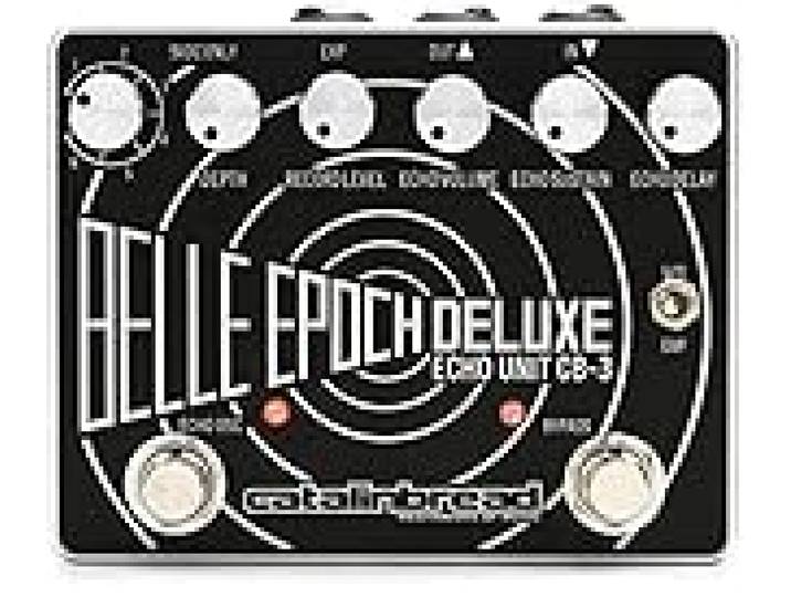 Catalinbread Belle Epoch 853710004758 Pédale Deluxe Noir et Argent