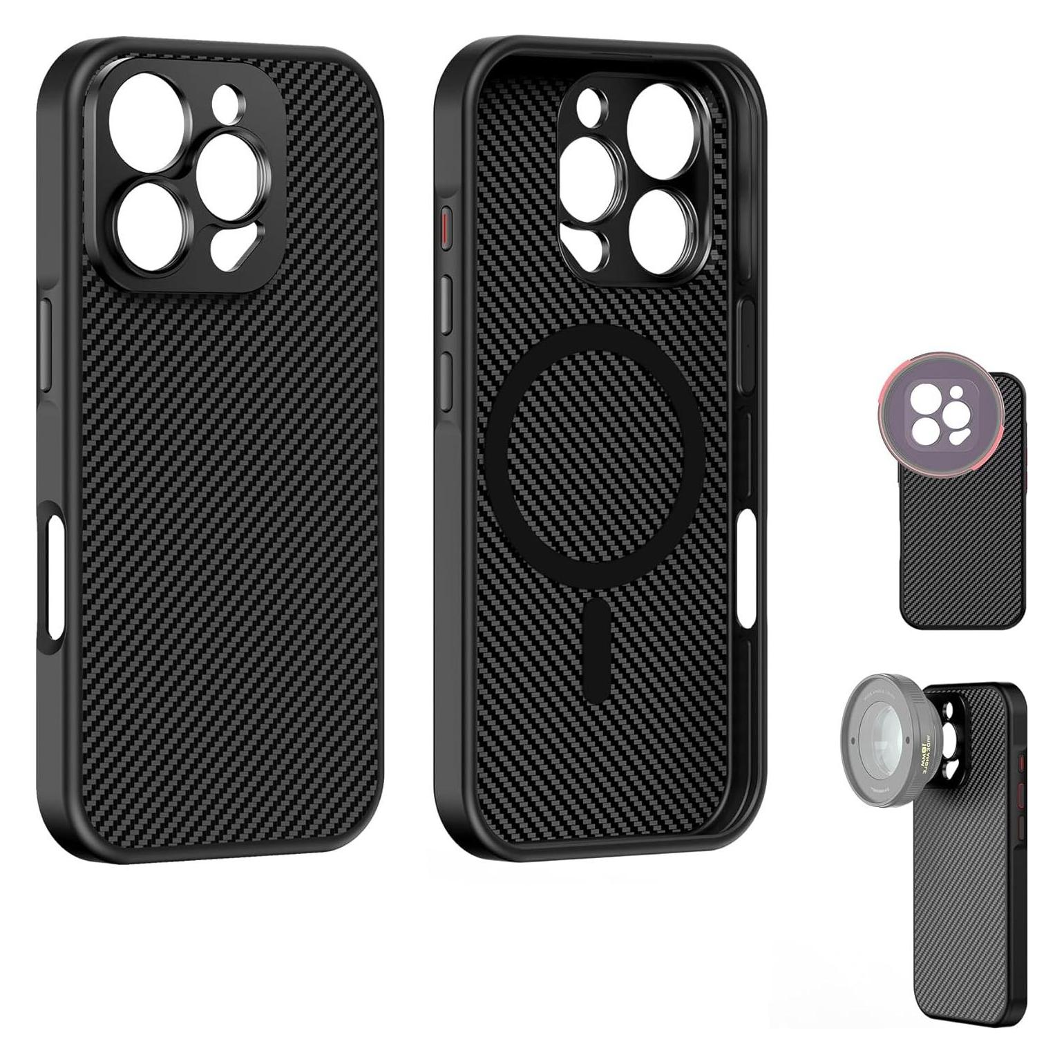 Freewell iPhone 16 Pro Case with 17mm Mount (Apple iPhone 16 Pro) (FW-17-IP16PROK)