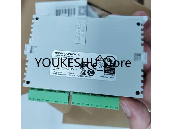 Module PLC d'origine neuf, accessoires de contrôleur logique programmable, DVP16SN11T
