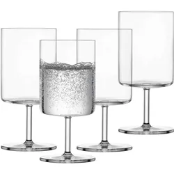 Schott Zwiesel Wasserglas Modo 0 4 Stück, Trinkgläser, Transparent