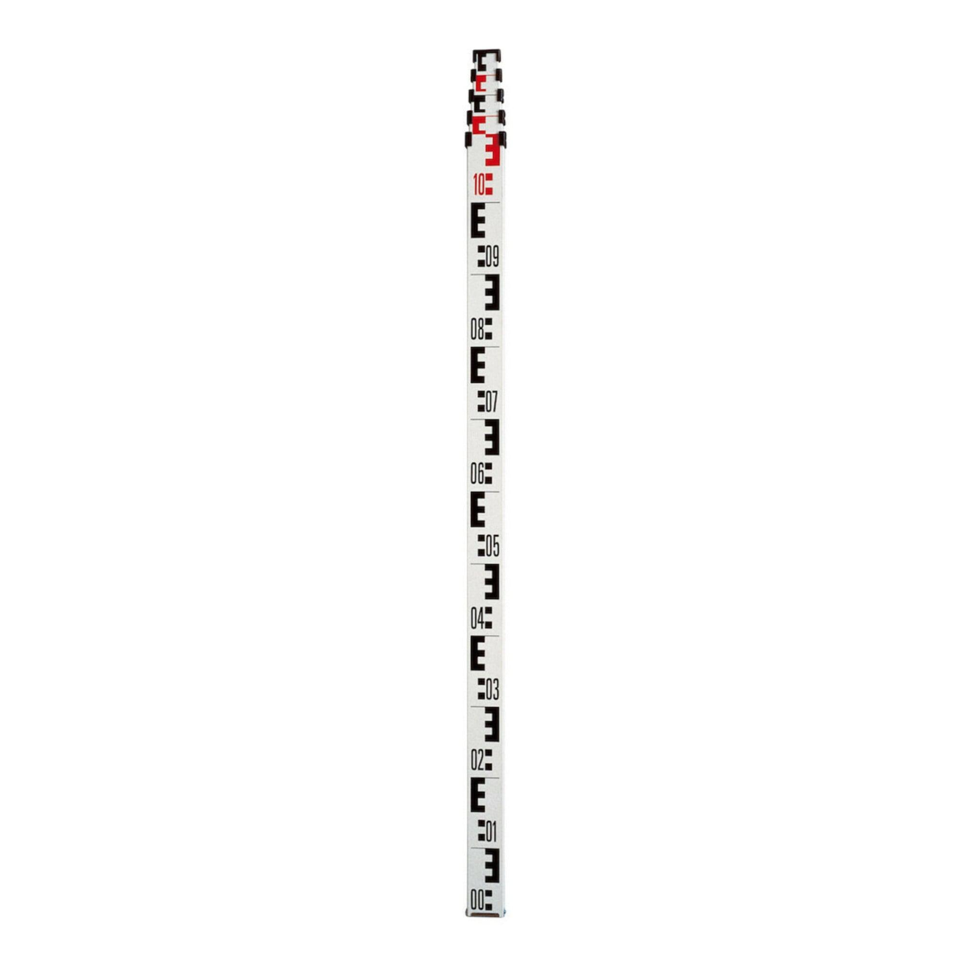 Nedo Teleskopnivellierlatte mit Libelle, L.1,22-5m, 5 St., 345122-637)