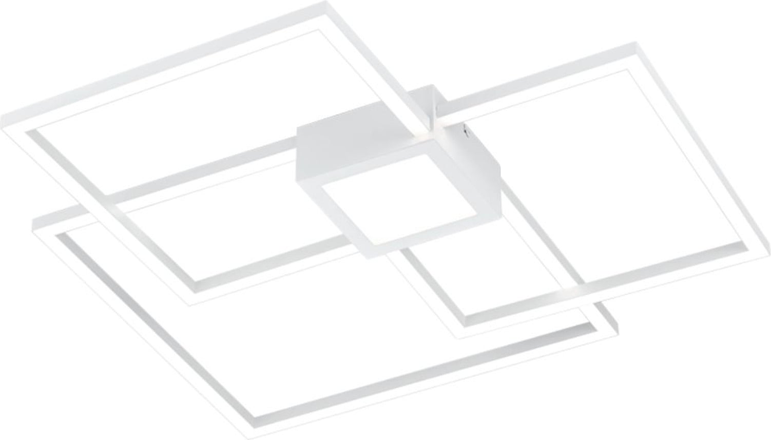 Trio Hydra Witte Plafonnière met LED en dimbare optie