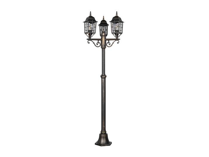Wegeleuchte, Klar, Rostfarben, Metall, Glas, 200 cm, Lampen & Leuchten, Aussenbeleuchtung, Wegbeleuchtung