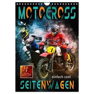 Motocross Seitenwagen - einfach cool (Wandkalender 2027 DIN A4 hoch), CALVENDO Monatskalender