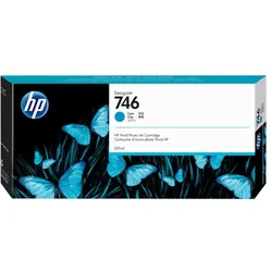HP 746 Zyan DesignJet Tintenpatrone, 300 ml