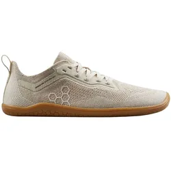 Vivobarefoot Primus Lite Knit Natural Mens Egret  Herren Laufschuhe beige - 47.0 EU