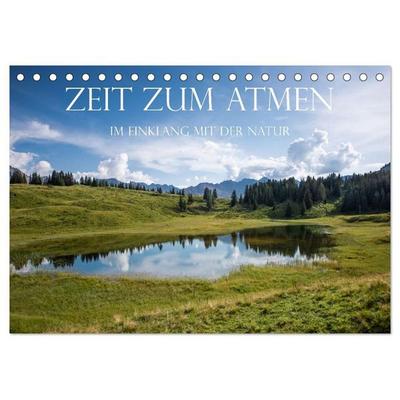 Zeit zum Atmen - im Einklang mit der Natur (Tischkalender 2027 DIN A5 quer), CALVENDO Monatskalender