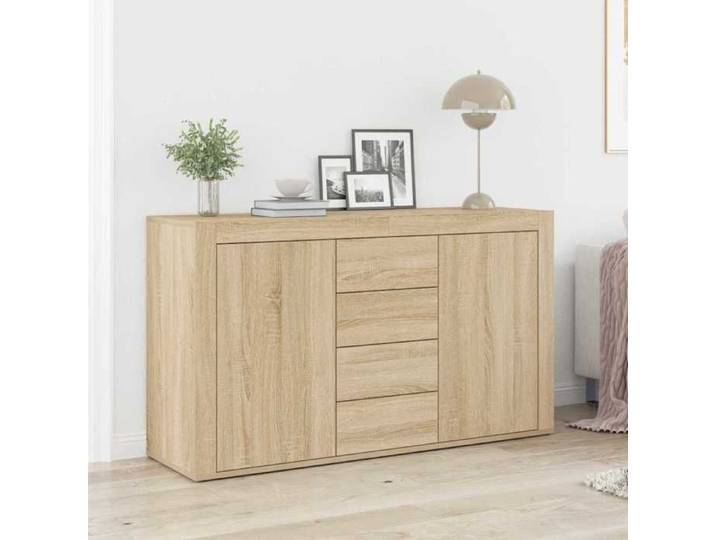 SALE 2026  Armoire/Cabinet à tiroirs Marron - Buffet Chêne sonoma 120x36x69cm - bois d'ingénierie PRO761147965