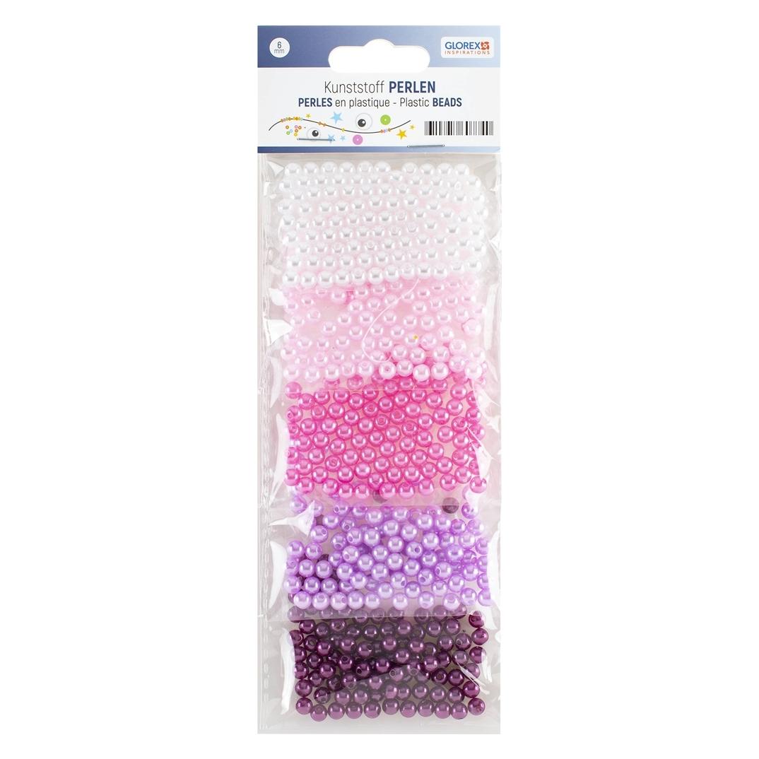 Glorex Wachsperlen-Set rosa/lila (72023566)
