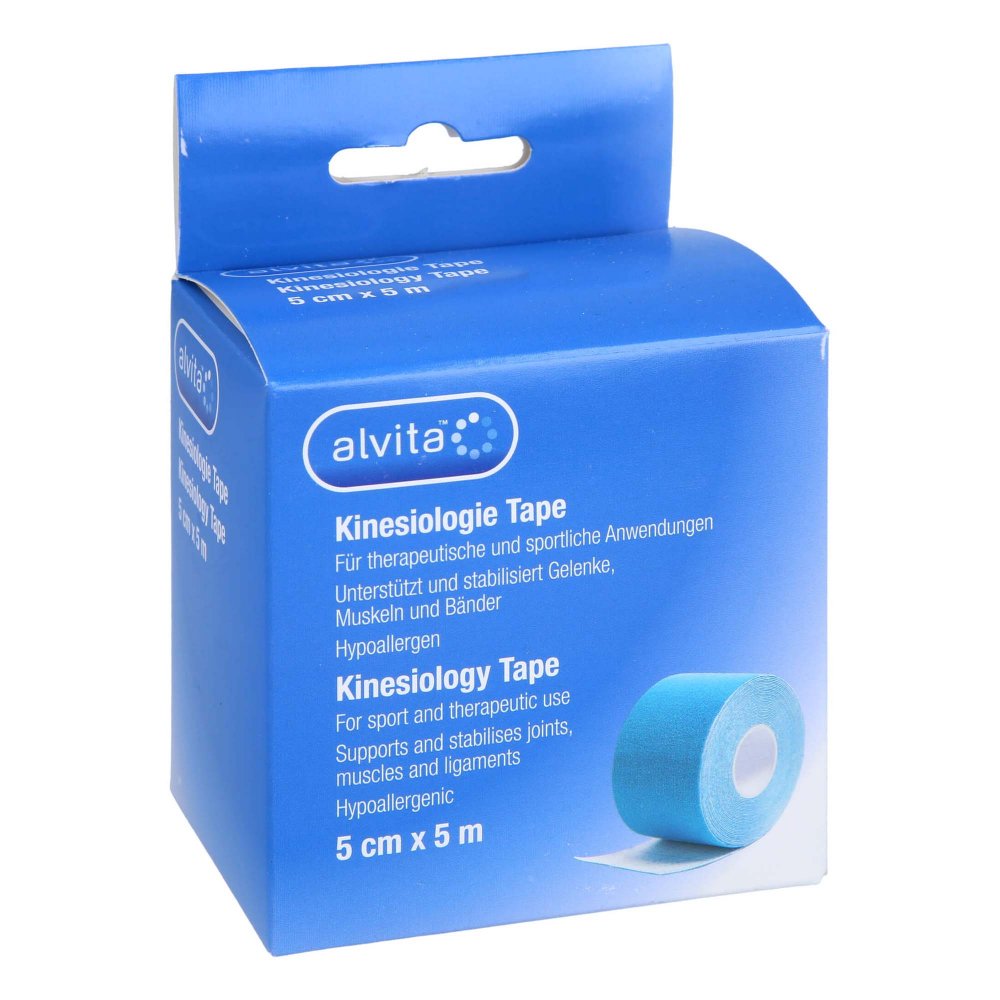 Alliance Healthcare Deutschland GmbH Alvita Kinesio Tape 5x5 Bl 16811410