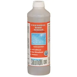 Schwimmbadreiniger Solution Glöckner Konzentrat 500 ml für den Naßbereich, löst wasserunlößliche Ablagerungen