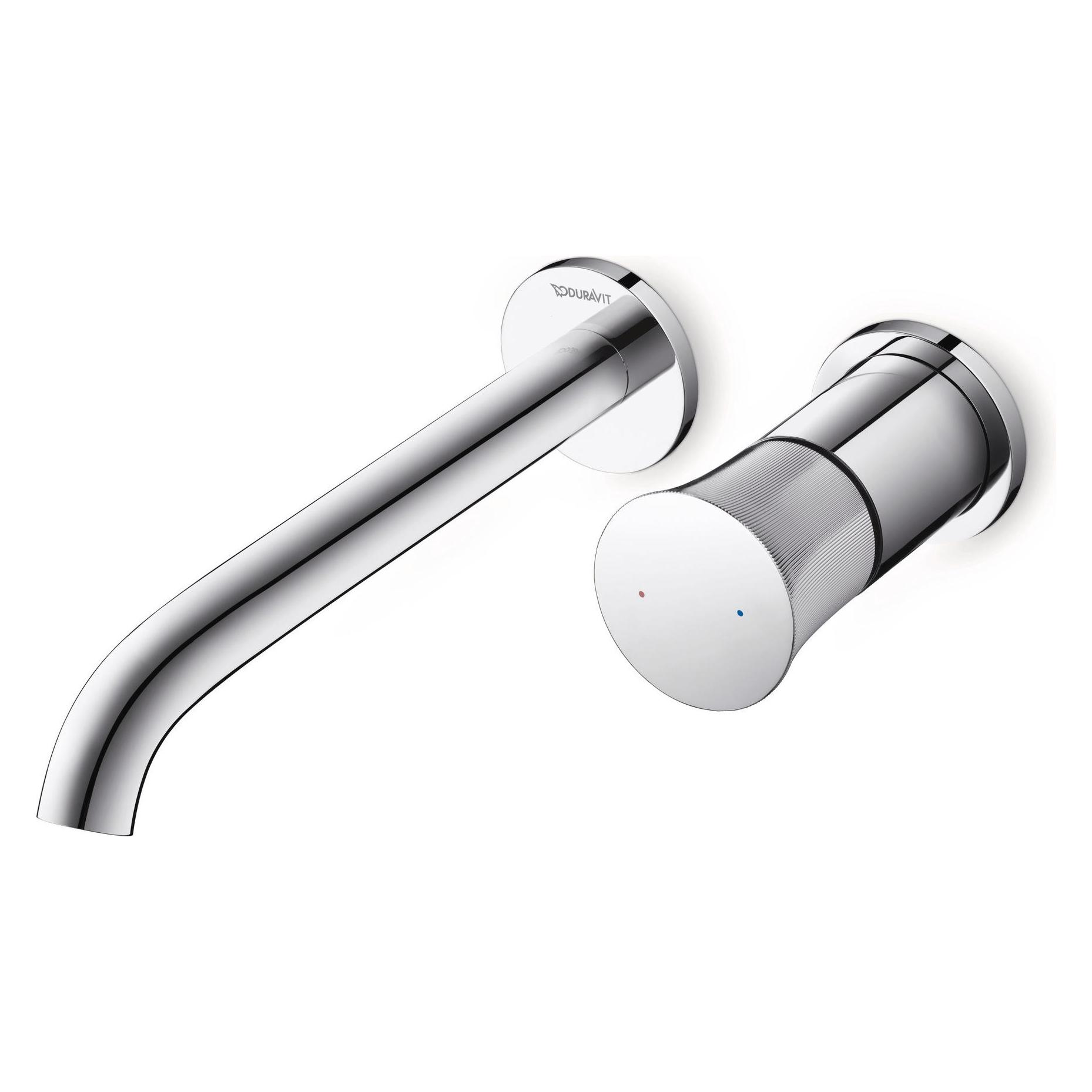 Duravit Fertigmontage-Set WHITE TULIP für Unterputz-Waschtischmischer chrom (WT1070004010)