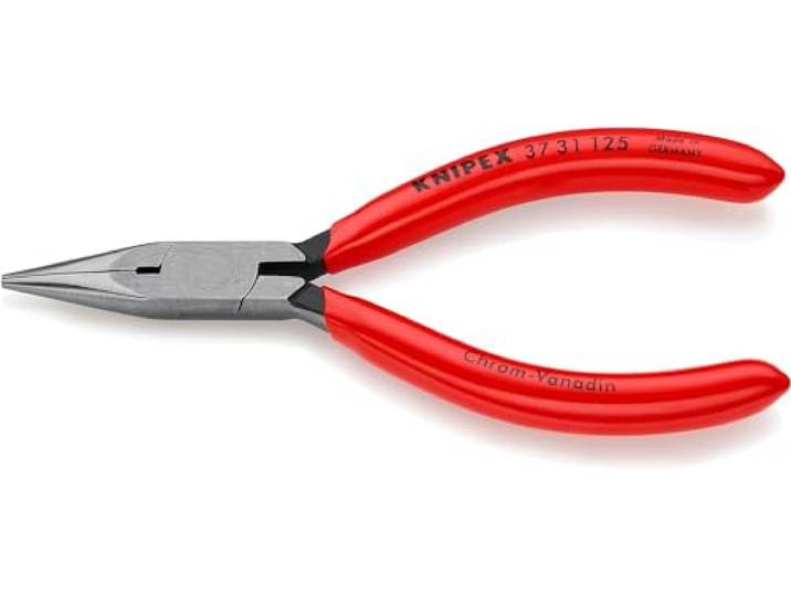 KNIPEX Grijptang voor fijnmechanica met kunststof bekleed 125 mm, 37 31 125